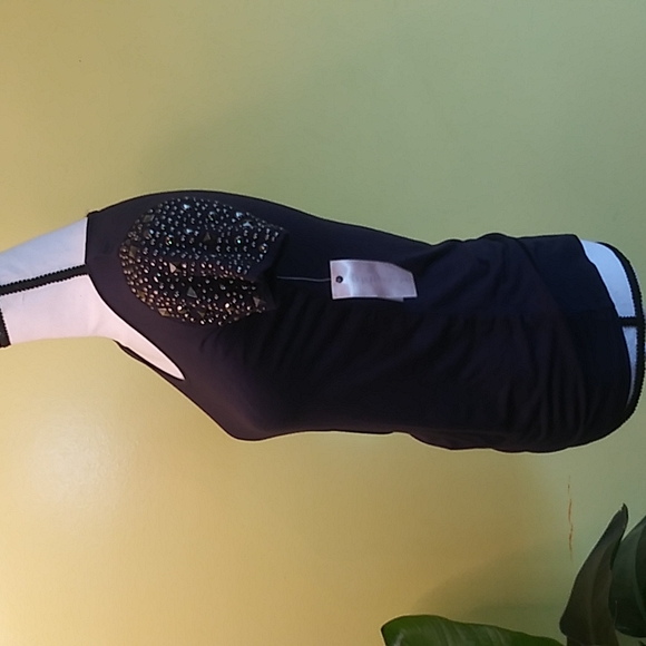Philosophy Black Studded Sleeve Size XS - Picture 5 of 9